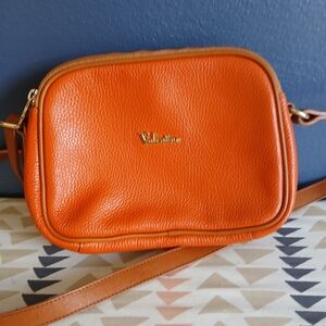 Valentina orange purse